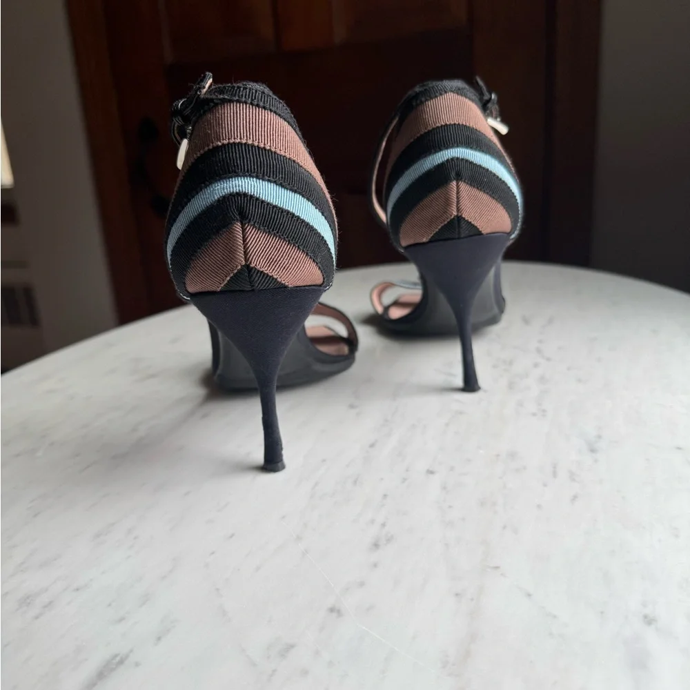 Prada - Vintage Grosgrain Heel (size 9/39.5) - Picture 4 of 6